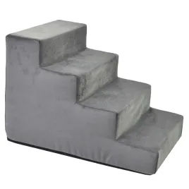 schody-schodki-dla-psa-kota-40-cm-podest-szare