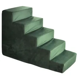 schody-schodki-dla-psa-kota-50-cm-podest-zielony