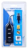 esperanza-hub-usb-2-0-4-porty-ea116-stan-nowy