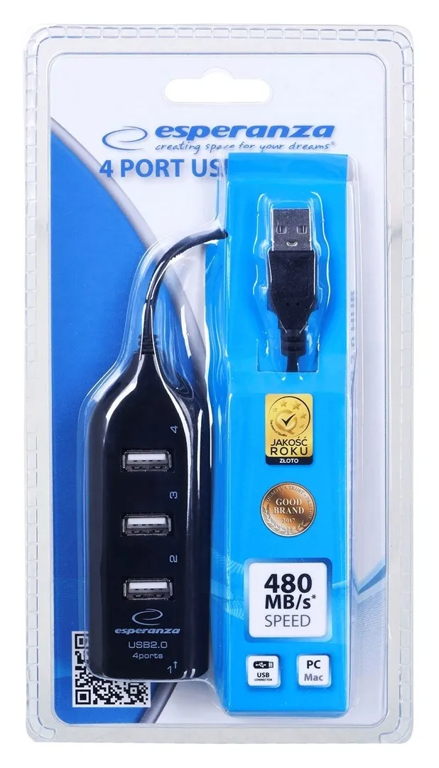 esperanza-hub-usb-2-0-4-porty-ea116