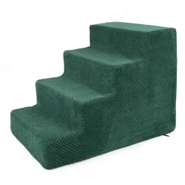schody-schodki-dla-psa-kota-40-cm-podest-zielony