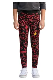 legginsy-dziewczece-desigual-clementina-czarne-z-nadrukiem
