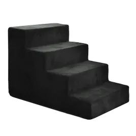 schody-schodki-dla-psa-kota-40-cm-podest-czarne