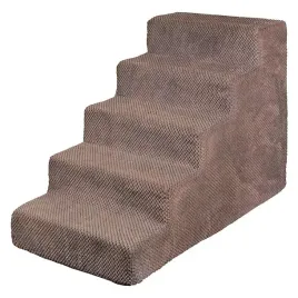 schody-schodki-dla-psa-kota-50-cm-podest-brazowy