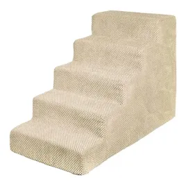schody-schodki-dla-psa-kota-50-cm-podest-bezowy