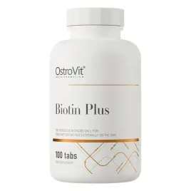 Zdjęcie produktu OstroVit BIOTIN PLUS 100 tabs