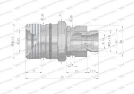 szybkozlacze-hydrauliczne-skrecane-gniazdo-m22x1-5-gwint-zewnetrzny-300bar