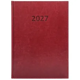 kalendarz-dzienny-a4-2027-terminarz-ksiazkowy-dzienny-bordowy-dlugopis