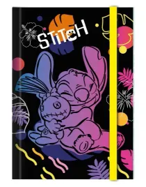 teczka-z-gumka-a5-poszerzana-disney-stitch-black-stich-coolpack
