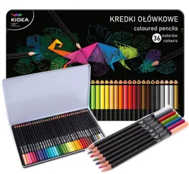 kidea-kredki-trojkatne-w-metalowym-pudelku-36-kol