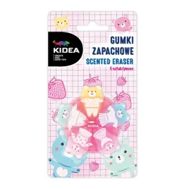 kidea-gumki-do-scierania-zapachowe-5-sztuk-kidea-kolorowe-misie-w-etui