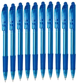 pentel-dlugopis-automat-wow-niebieski-10-sztuk