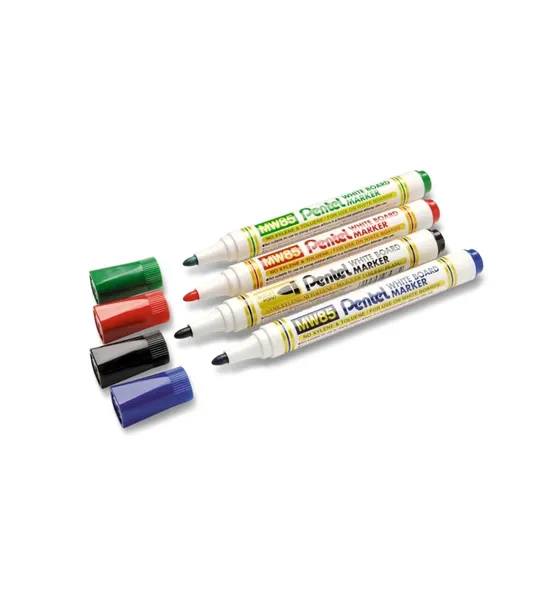 pentel-marker-suchoscieralny-czarny-do-tablic-mw85-kolor-czarny