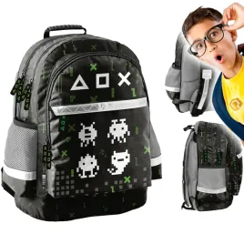 plecak-szkolny-dla-chlopca-gaming-1-3-klasa-czarny