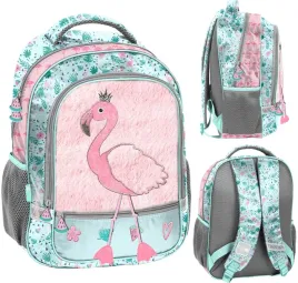plecak-szkolny-dla-dziewczynki-tornister-klasa-1-3-flamingo-pluszowy