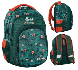 plecak-szkolny-mlodziezowy-dla-dziewczynki-orange-aloha-beuniq-5-8-klasa