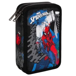 coolpack-piornik-szkolny-trzykomorowy-z-wyposazeniem-spiderman-potrojny