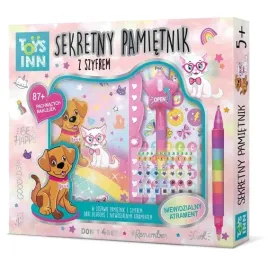 sekretny-pamietnik-na-szyfr-pieski-kotki