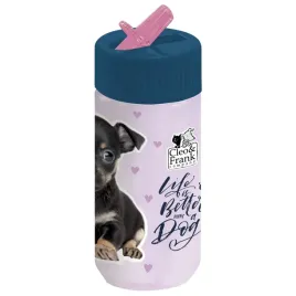 bidon-na-wode-dla-dzieci-z-ustnikiem-330-ml-cleo-i-frank-z-pieskiem