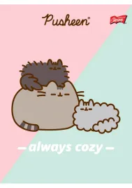 zeszyt-a5-32-kartki-linia-podwojna-dwukolorowa-laminowany-pusheen