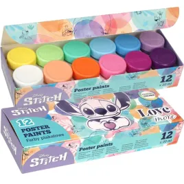 farby-plakatowe-12-kolorow-pastelowe-20-ml-disney-stitch-stich-szkolne