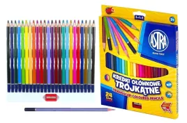 astra-kredki-olowkowe-trojkatne-24-kolory