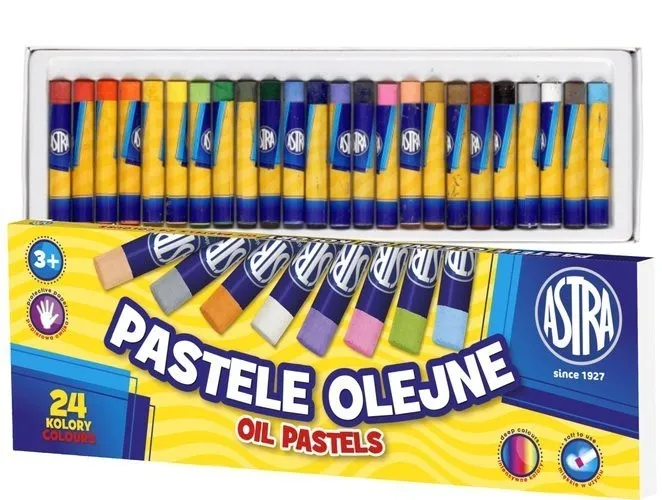 astra-pastele-olejne-kredki-24-kolory-marka-astra-stan-nowy