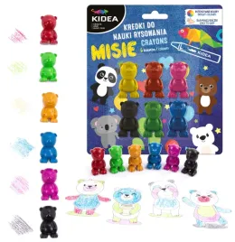 kidea-kredki-do-nauki-rysowania-misie-6-kolorow