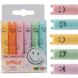 happy-color-zakreslacze-mini-pastelowe-6-kolorow