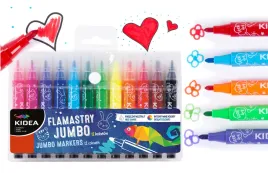 kidea-flamastry-mazaki-pisaki-grube-jumbo-12-intensywnych-kolorow