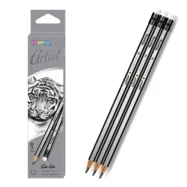 colorino-olowek-z-gumka-artist-hb-12-sztuk