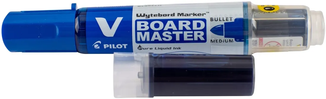 marker-suchoscieralny-pilot-v-board-master-okragly-niebieski