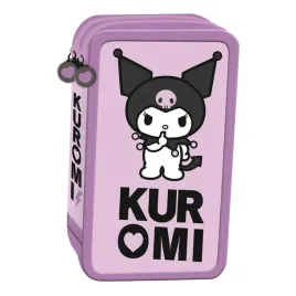 piornik-szkolny-z-wyposazeniem-trzykomorowy-kuromi-violet-dla-dziewczynki