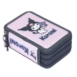 piornik-szkolny-z-wyposazeniem-trzykomorowy-kuromi-pink-dla-dziewczynki