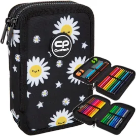 piornik-szkolny-coolpack-z-wyposazeniem-dwukomorowy-daisy-dla-dziewczynki