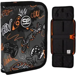 coolpack-piornik-jednokomorowy-bez-wyposazenia-gamer-dla-chlopca-czarny