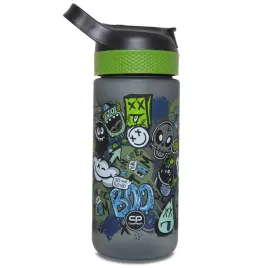bidon-na-wode-ze-slomka-dla-dzieci-coolpack-monster-team-dla-chlopca-420-ml