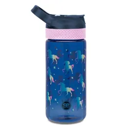 bidon-na-wode-ze-slomka-dla-dzieci-coolpack-blue-unicorn-420-ml-bpa-free