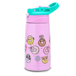 bidon-termiczny-metalowy-coolpack-happy-donuts-termos-350ml-dla-dziewczynki