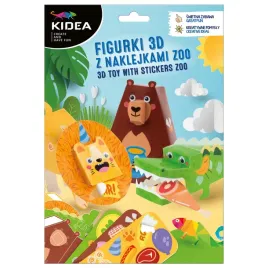 kidea-figurki-3d-do-zlozenia-z-naklejkami-zoo-zestaw-kreatywny-dla-dzieci