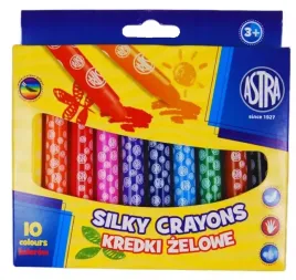 astra-kredki-zelowe-wykrecane-silky-zestaw-10-kolorow-miekkie-i-wydajne
