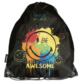 worek-szkolny-na-buty-wf-smiley-paso-czarny-dla-chlopca-dziewczynki