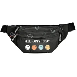 saszetka-nerka-dla-chlopca-dziewczynki-torba-na-pas-czarna-smiley