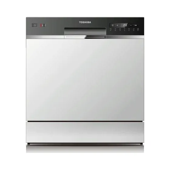 Zmywarka Toshiba DW-08T2(W) 8 kpl. biała 55 cm NADBLATOWA ZMYWARKA