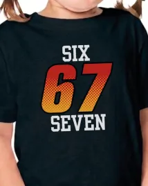 koszulka-dziecieca-six-seven-67-super-styl-prezent-czarna-5-6-lat