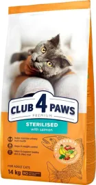 club-4-paws-adult-sterilised-salmon-14kg
