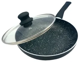 patelnia-z-pokrywka-o28cm-aluminium-czarny-marmurek-kinghoff