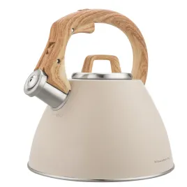 czajnik-stalowy-25-l-bezowy-z-uchwytem-drewnopodobnym-klausberg-kb-7954