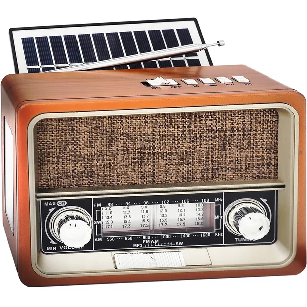 RADIO KUCHENNE AKUMULATOR PRZNOŚNE BLUETOOTH USB FM STYLOWE RETRO VINTAGE