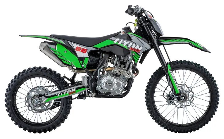 motor-spalinowy-titan-300cc-zielony-rodzaj-napedu-lancuch